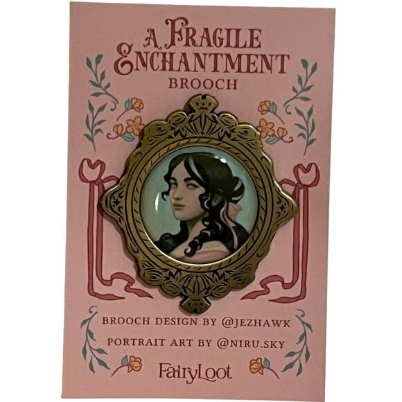 FairyLoot A Fragile Enchantment Brooch - January 2024 "Regency and Scandal" - Picture 2 of 6